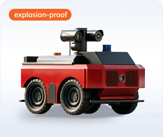 Explosion-proof inspection robot