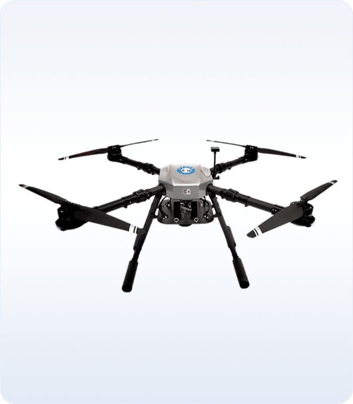 Explosion-proof industrial drone